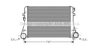 AVA QUALITY COOLING VWA4227 Intercooler, charger